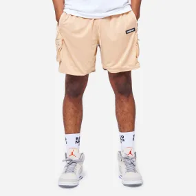 Everyday Mesh Cargo Shorts Bone