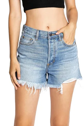 Stay Gold Denim Shorts