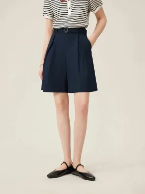 Summer High Waisted Slimming Suit Shorts